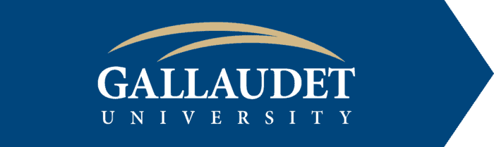 Gallaudet University logo