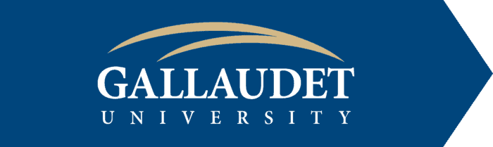 Gallaudet University logo